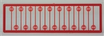 Tichy 2612 N Modern Stop Signs Pkg 18