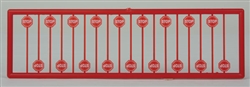 Tichy 2612 N Modern Stop Signs Pkg 18