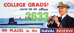 Tichy 2633 N Naval Reserve Officer Billboard Kit