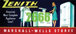Tichy 2666 N Zenith Appliances Billboard Kit