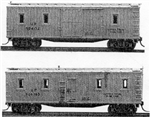 Tichy 2704 N Work Train Set Kit Pkg 4 Undecorated