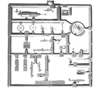 Tichy 3005 HO Brake Gear Details Westinghouse KC System
