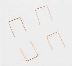 Tichy 3015 HO Formed Wire Grab Irons 18" Drop Type Pkg 100