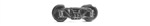 Tichy 3026 HO Freight Car Trucks One-Piece Andrews (Delrin, black) 1 Pair 