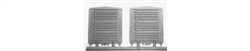 Tichy 3031 HO Boxcar Ends Rebuilt USRA End With Top Rib