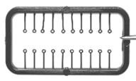 Tichy 3037 HO Eyebolts Delrin