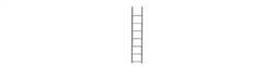 Tichy 3065 HO Freight Car Ladders pkg(8) Reefer-Style (14" Spacing)