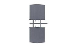 Tichy 3086 HO Wood Reefer Ends 8'8" Wide for 8'4" Tall Car Sides