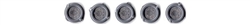 Tichy 3088 HO Ajax Brakewheels pkg(5)