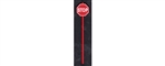 Tichy 3542 S Red Stop Signs pkg(8)