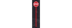 Tichy 3542 S Red Stop Signs pkg(8)