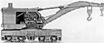 Tichy 4010 HO 120-Ton Brownhoist Railroad Wrecking Crane Kit Undecorated