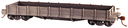 Tichy 4040 HO Atlantic Coast Line Style Flatcar Kit Undecorated w/Optional Wood Gondola Sides