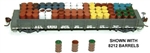 Tichy 40404 HO Atlantic Coast Line Style Flatcar Kit Undecorated w/Optional Wood Gondola Sides & Decal Single Car
