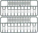 Tichy 8001 HO Open-Great Platforms w/ Handrails Pkg 2