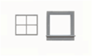 Tichy 8067 HO Work Car Windows Pkg 12 Horizontal 24 x 24"