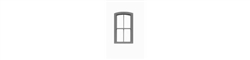 Tichy 8072 HO Windows Double Hung pkg 10 2/2 Arch Top; Scale 30 x 60"