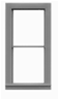 Tichy 8097 HO Windows Double Hung Pkg 12