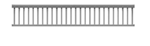 Tichy 8109 HO Round Spindle Porch Rail Pkg 3