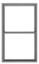 Tichy 8162 HO 1/1 Double Hung Masonry Window Pkg 12 Scale 38 x 68" 