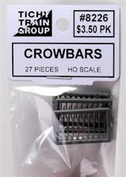 Tichy 8226 HO Crowbar Unpainted Pkg 27