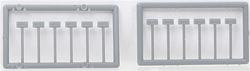 Tichy 8234 HO Mailboxes Pkg 12
