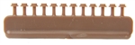 Tichy 8270 HO Nut Bolt & Washer Detail 4-1/2" Hex Bolt w/7" Washer Styrene Rust Color Pkg 96