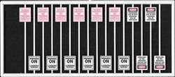 Tichy 8315 HO Assorted No Trespassing Signs Pkg 16