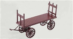 Tichy 8317 HO Wood Baggage Wagon Kit Pkg 2