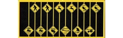 Tichy 8320 HO Funny Warning Signs Set 1 12 Signs 8 Styles