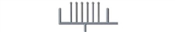 Tichy 8325 HO Stove Chimney Pipe pkg(18) Includes Point Cap 5"