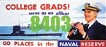 Tichy 8403 HO Go Places in the Naval Reserve Billboard Kit