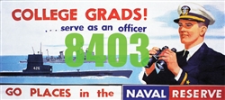 Tichy 8403 HO Go Places in the Naval Reserve Billboard Kit