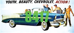 Tichy 8417 HO Youth Beauty Chevrolet Action! Billboard Kit