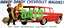 Tichy 8419 HO Handy Dandy Chevrolet Wagons Billboard Kit