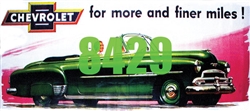 Tichy 8429 HO Chevrolet for More and Finer Miles Billboard Kit 293-8429