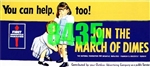 Tichy 8435 HO Join the March of Dimes Billboard Kit