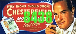 Tichy 8438 HO Bob Hope Chesterfield Billboard Kit