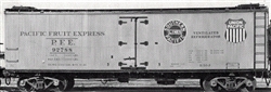 Tichy 9024N N Railroad Decal Set Pacific Fruit Express R30-9 Reefer