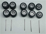 Trucks n Stuff 18850 HO Tractor/Trailer Wheel Set 1mm