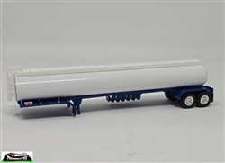 Trucks n Stuff 306 HO Heil Gasoline Tank Trailer- Assembled Blue