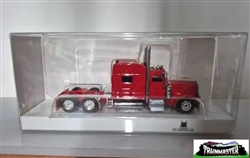 Trucks n Stuff HO Peterbilt Sleeper Cab Tractor Only Assembled Red