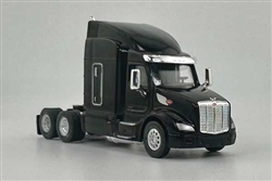 Trucks N Stuff 57909 HO Peterbilt 579 Sleeper-Cab Semi Tractor Assembled Black