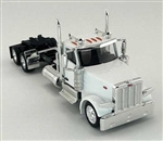 Trucks N Stuff 589071 HO Peterbilt 589 2-Axle Day-Cab Semi Tractor Assembled White