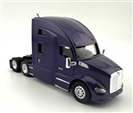Trucks N Stuff 68003 HO Kenworth T-680 Sleeper-Cab Semi Tractor Assembled Purple