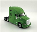 Trucks N Stuff 68004 HO Kenworth T-680 Sleeper-Cab Semi Tractor Assembled Lime Green