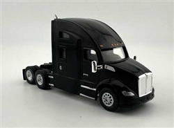 Trucks N Stuff 68009 HO Kenworth T-680 Sleeper-Cab Semi Tractor Assembled Black