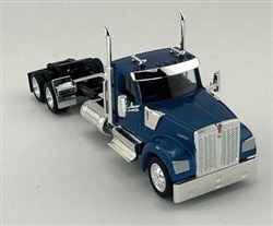 Trucks N Stuff 990061 HO Kenworth 990 2-Axle Day-Cab Semi Tractor Assembled Metallic Blue