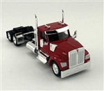 Trucks N Stuff 990081 HO Kenworth 990 2-Axle Day-Cab Semi Tractor Assembled Red