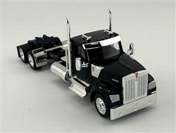 Trucks N Stuff 990091 HO Kenworth 990 2-Axle Day-Cab Semi Tractor Assembled Black